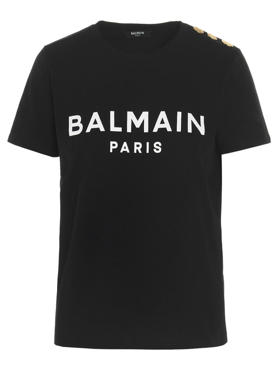 Balmain Logo Print T-Shirt