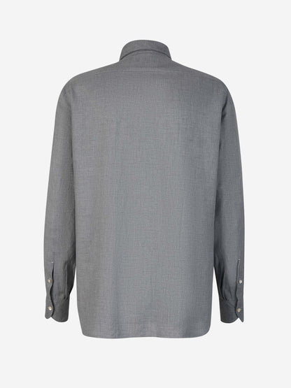 Luigi Borrelli Cotton And Wool Shirt