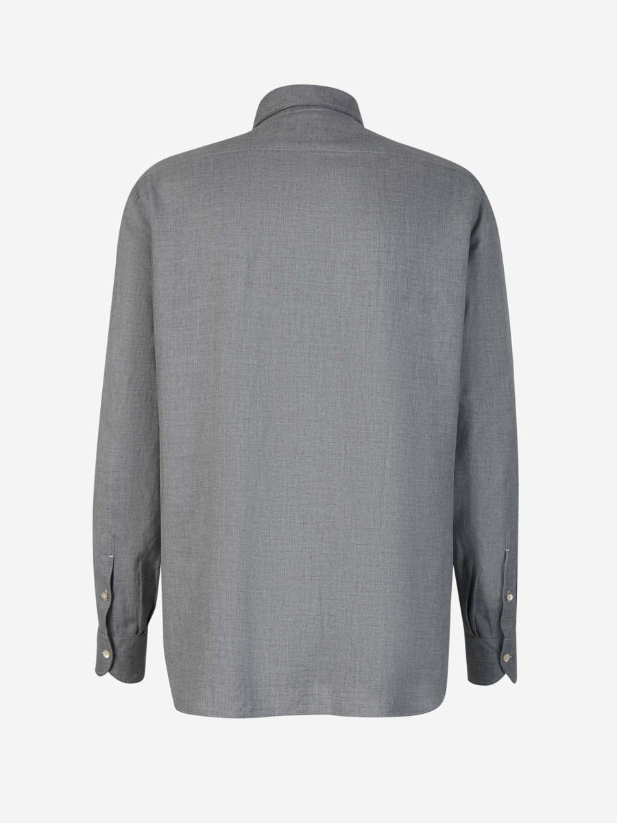 Luigi Borrelli Cotton And Wool Shirt