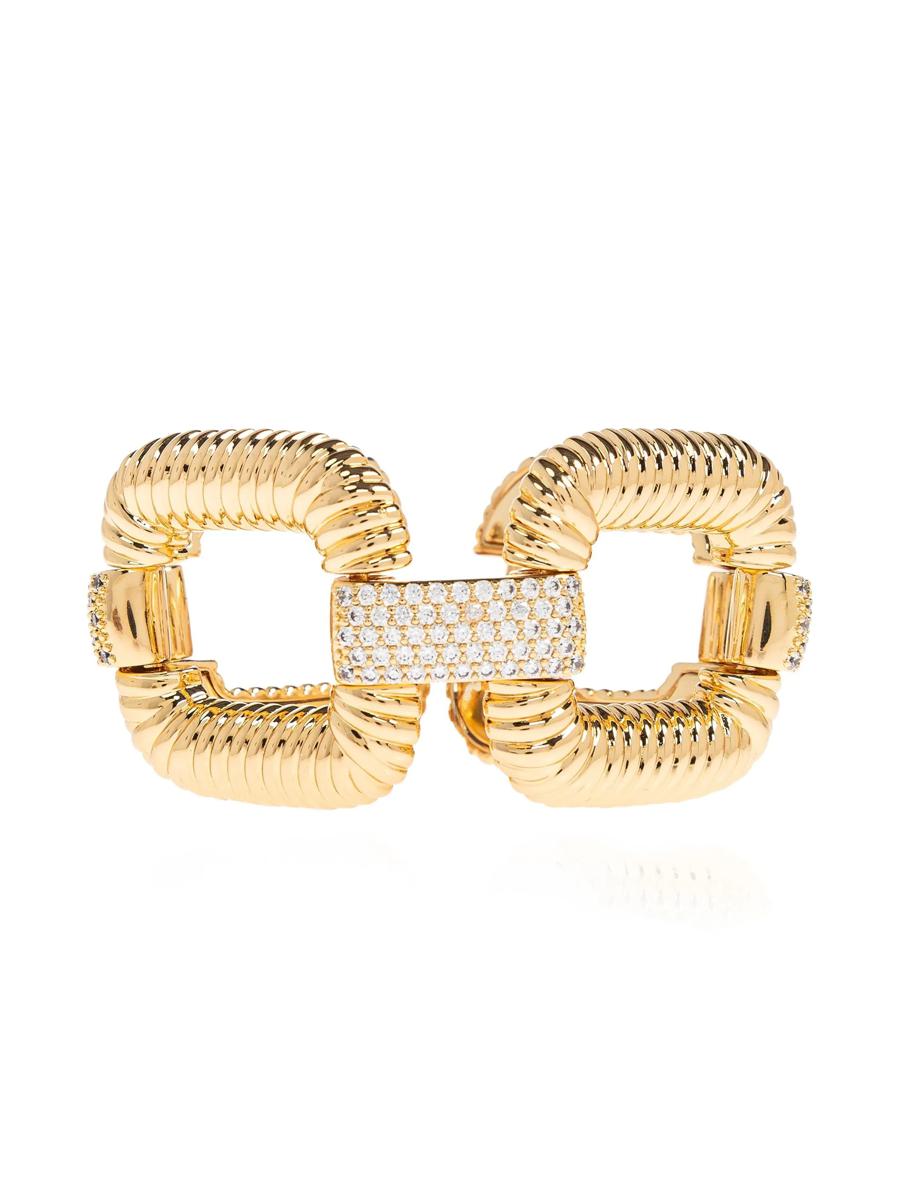 Self-Portrait Gold Knocker Bracelet Accessories