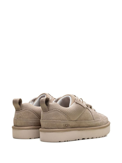 Ugg 'Lowlel' Beige Suede Sneakers