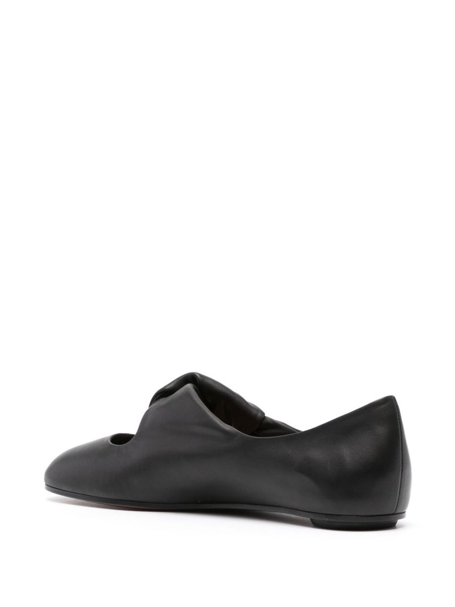 Alexander Mcqueen Twisted Detail Ballet Flats