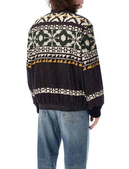 Sacai Pattern Knit Jacket