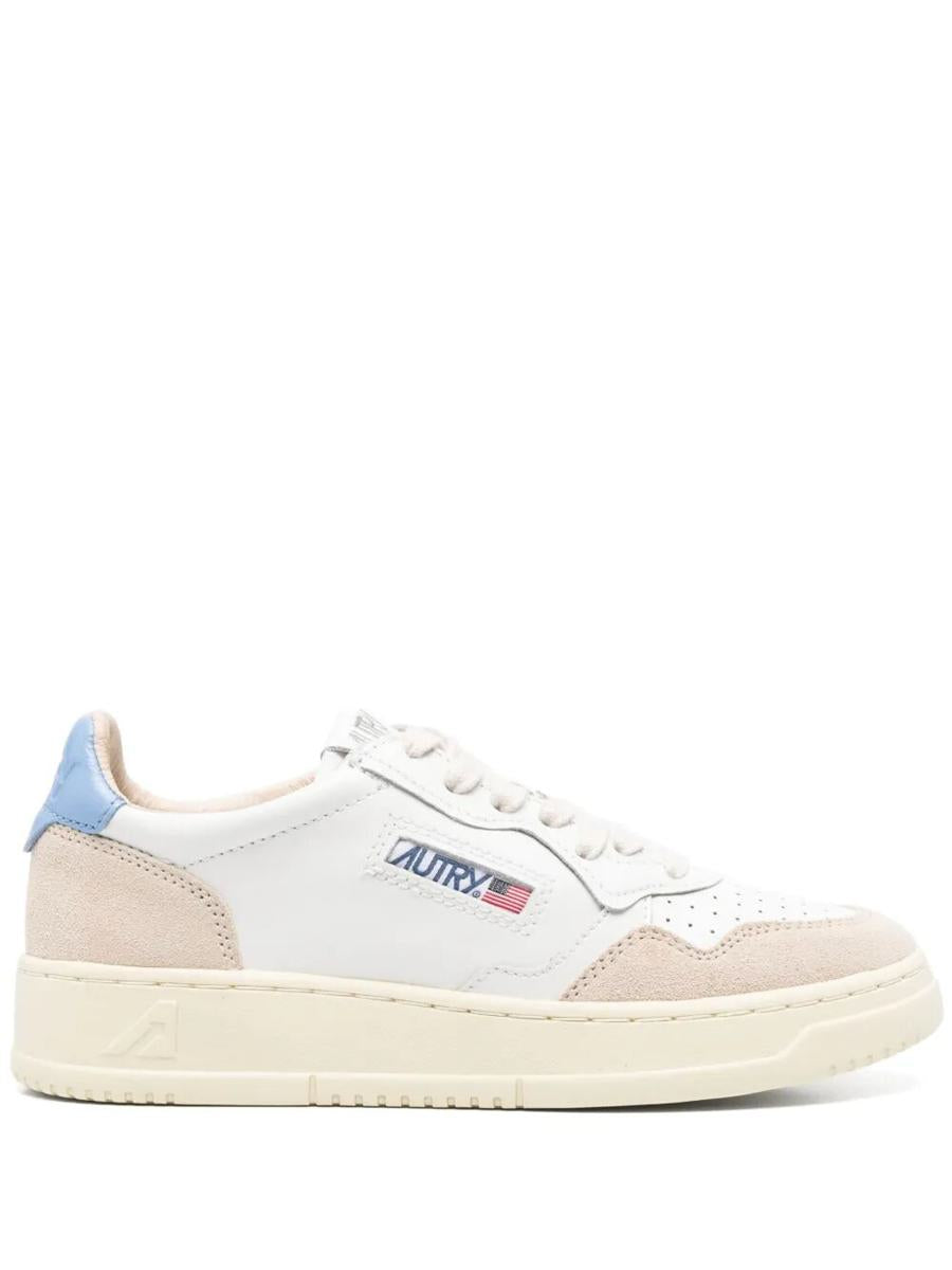 Autry "Medalist Low" Suede Sneakers Shoes