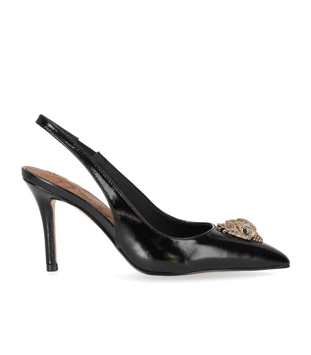 Kurt Geiger London Belgravia Black Slingback Pump