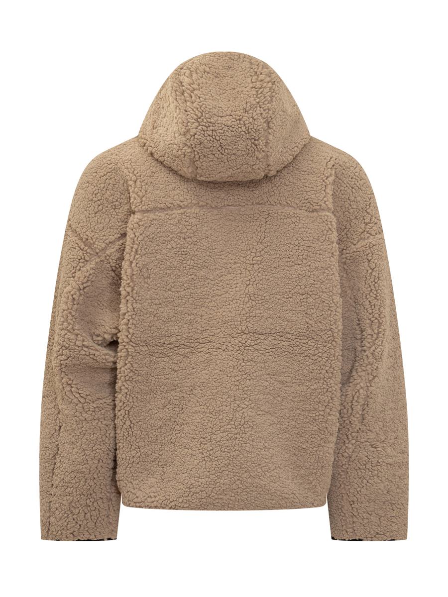 Diesel Diesel Men'S Teddy Zip Logo Jacket Beige