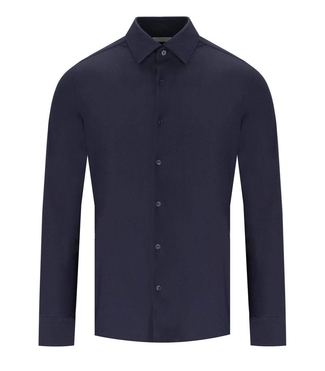 Archivium Navy Blue Shirt