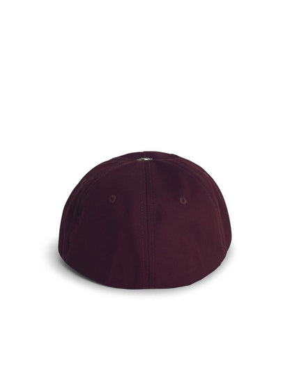 Palm Angels Oval' Burgundy Cotton Cap