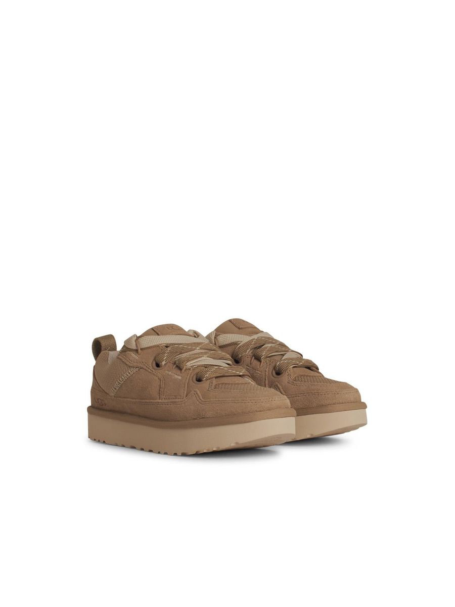 Ugg 'Lowlel' Beige Suede Sneakers