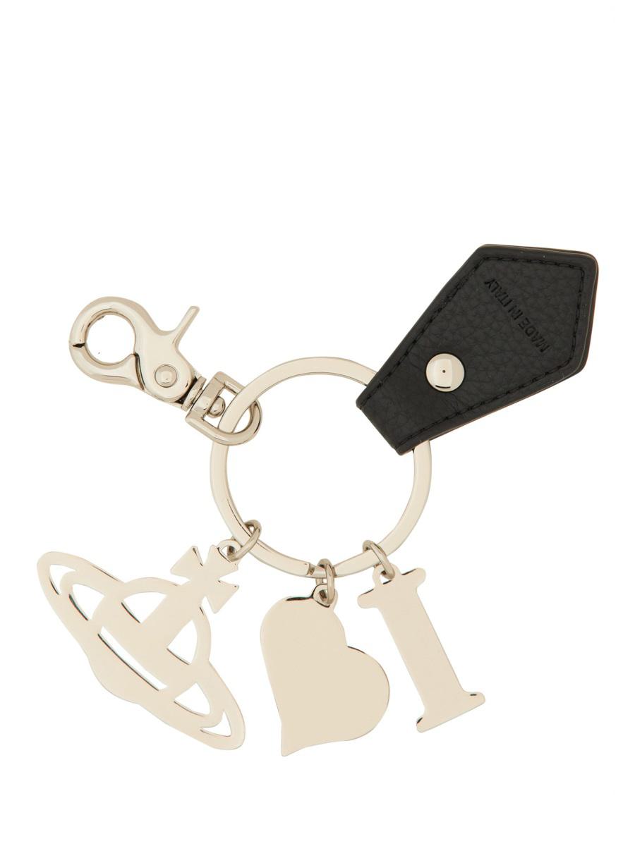 Vivienne Westwood Portachiave "I Love Orb" Unisex