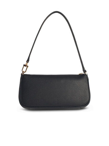 Michael Kors 'Zoe' Black Leather Bag