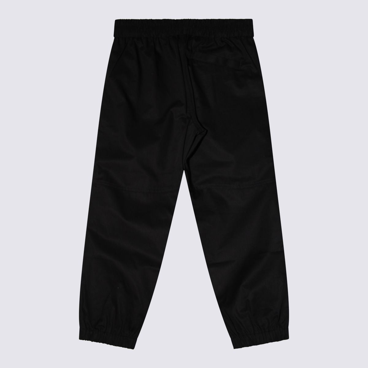 Burberry Kids Black Cotton Pants