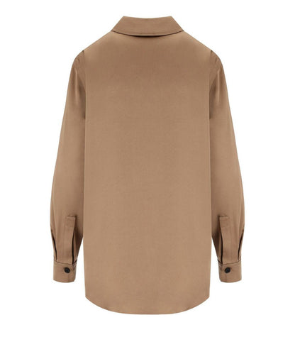 Stine Goya Beige Satin Shirt