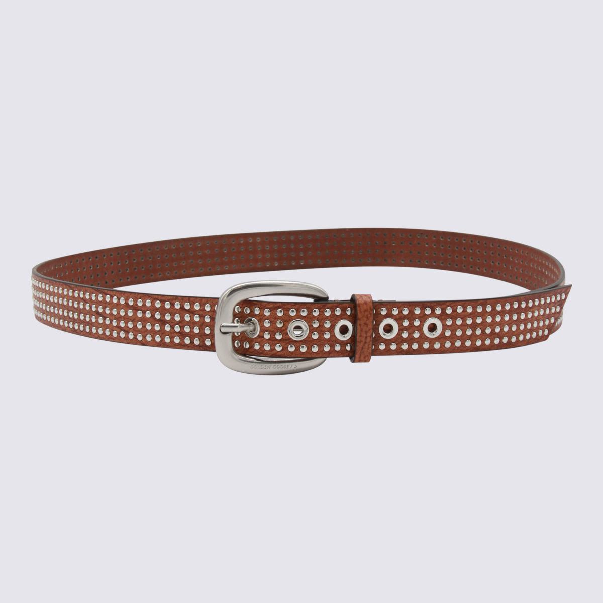 Golden Goose Brown Leather Belt