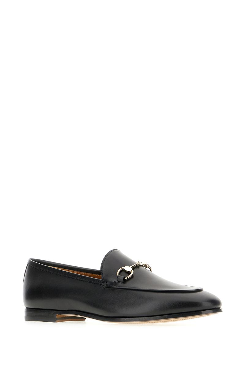 Gucci Jordaan Leather Loafers