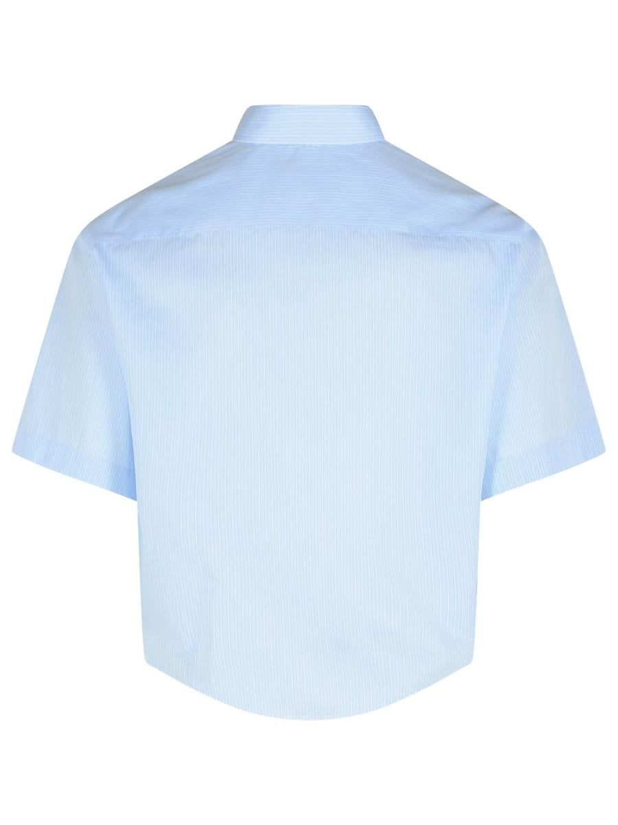 Maison Margiela Light Blue Cotton Shirt