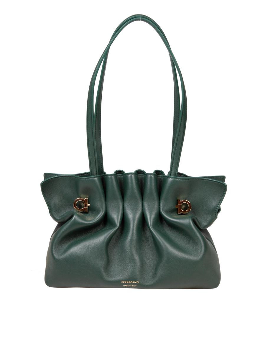 Salvatore Ferragamo Soft Nappa Shoulder Bag