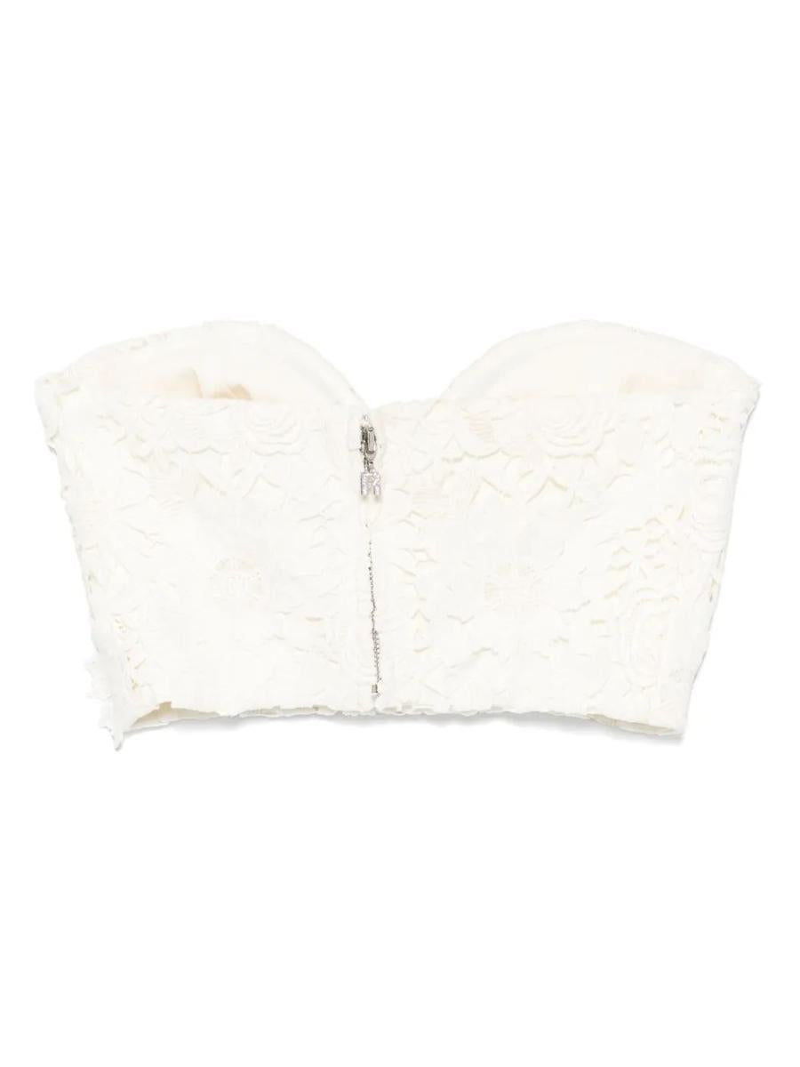 Rotate Birger Christensen 3D Lace Corset Top
