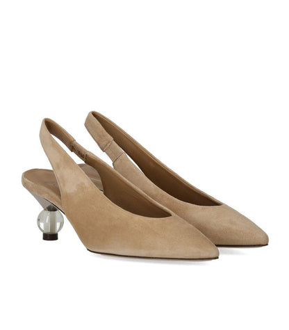 Weekend Max Mara Orma Beige Slingback Pump