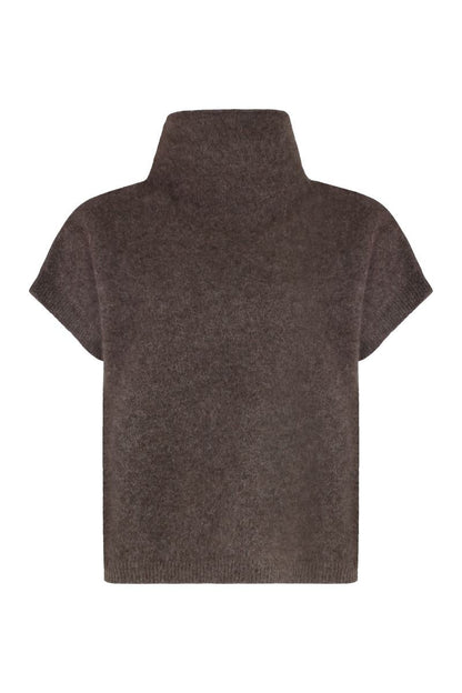 P.A.R.O.S.H. Lacoon Wool Turtleneck Sweater