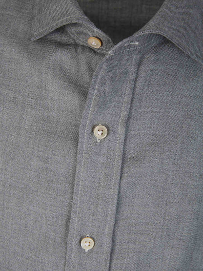 Luigi Borrelli Cotton And Wool Shirt