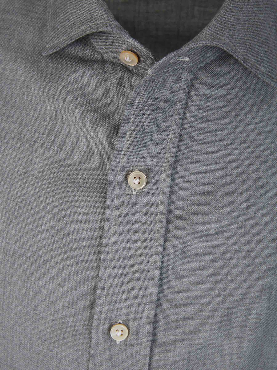 Luigi Borrelli Cotton And Wool Shirt
