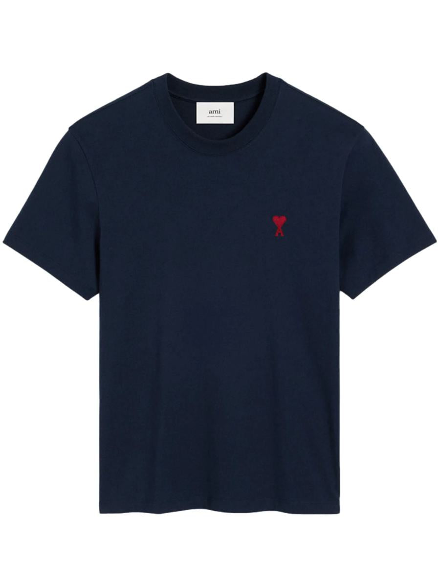 Tshirt AMI Paris De Coeur Rouge