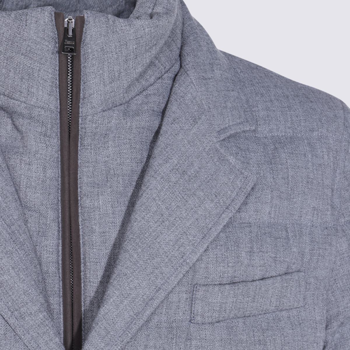 Herno Grey Down Jacket