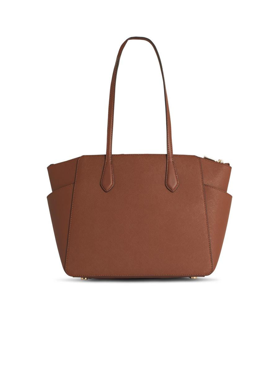 Michael Kors 'Marylin' Brown Leather Shopping Bag