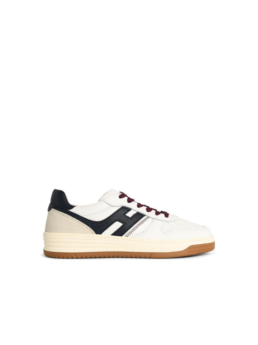 Hogan 'H630' White Leather Sneakers