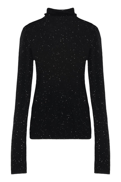 Pinko Moss Long Sleeve Sequin Top