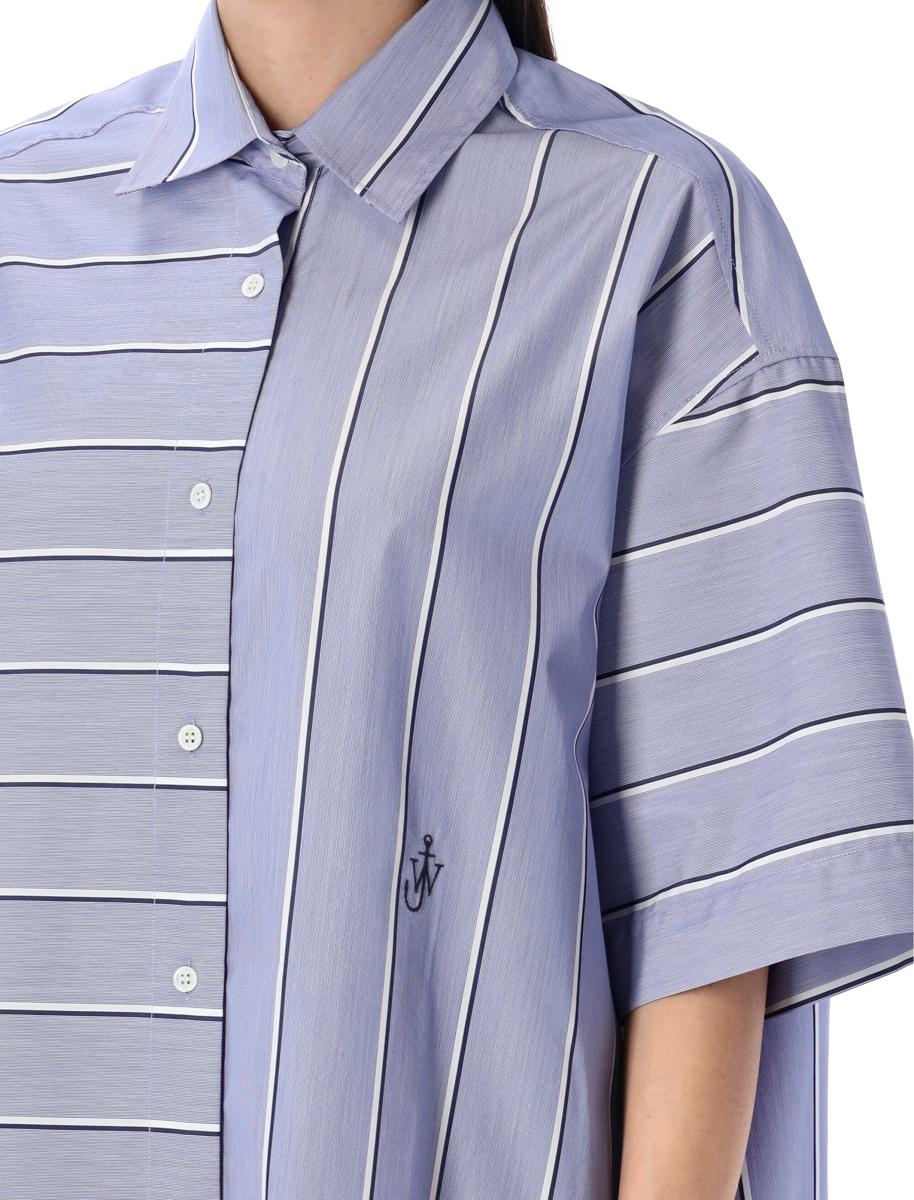 JW Anderson Stepped Hem Shirt Dress
