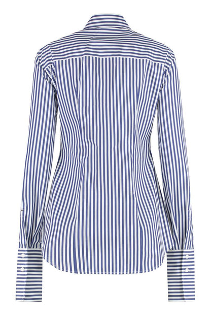 Sportmax Striped Poplin Shirt