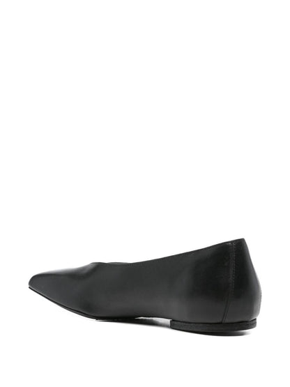 Rick Owens Leather Ballet Flats