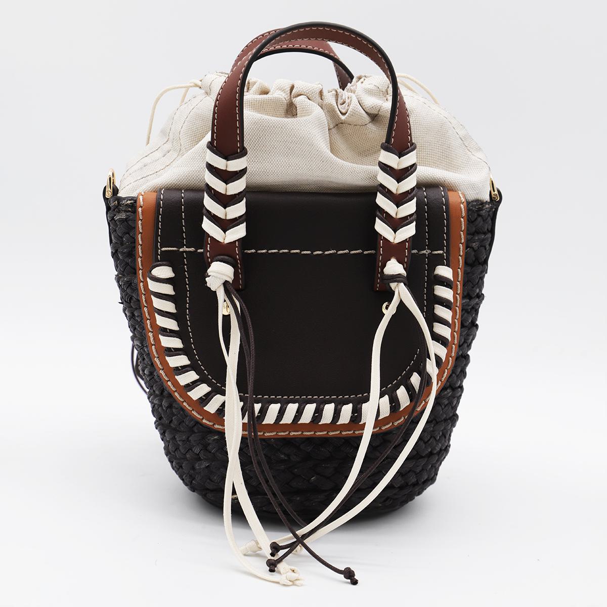 Cuba Lab Black Leather Habanera Satchels Bag