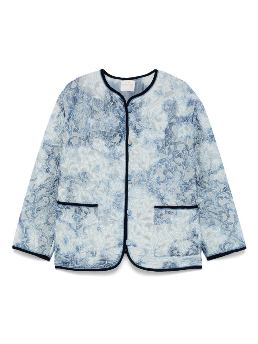 Forte_Forte Tie-Dye Cotton Jacket