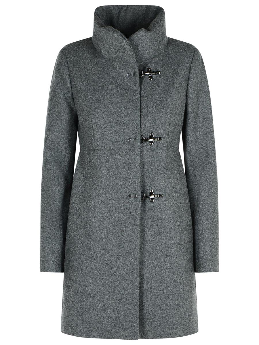 Fay Graphite Wool Blend Coat